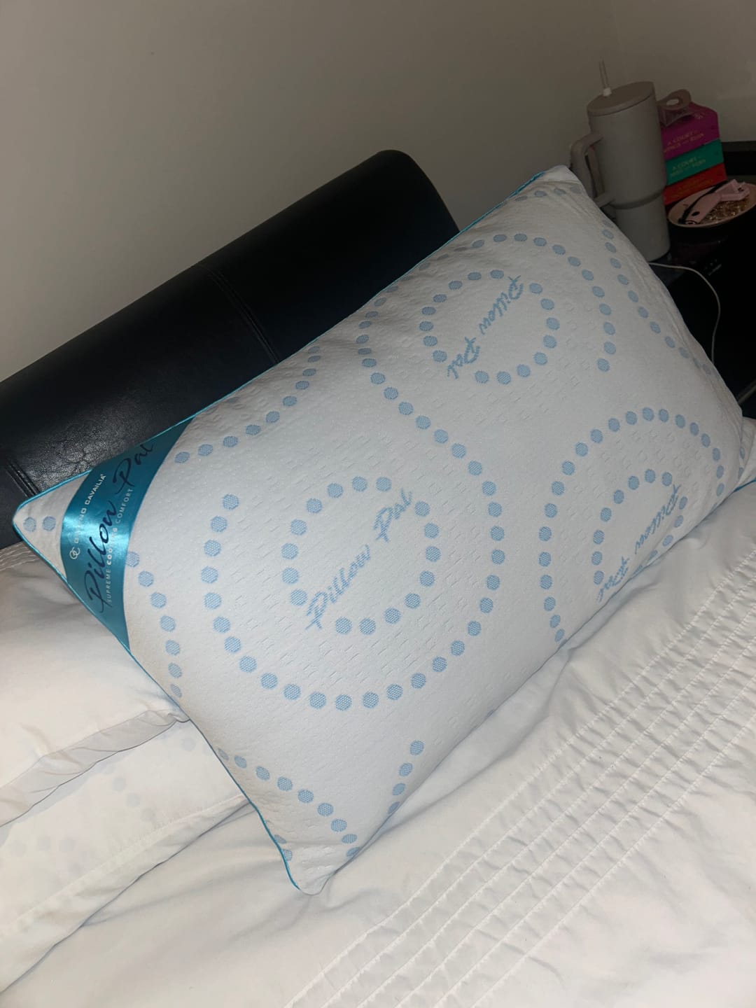 Customer photo review of Cool Memory Foam Pillow