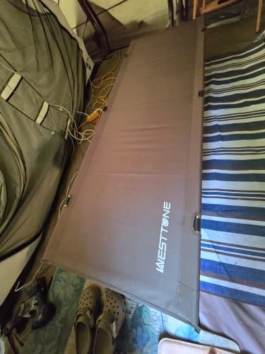 Customer photo review of Naturwide Outdoor Feldbett – Ultraleicht & Faltbar