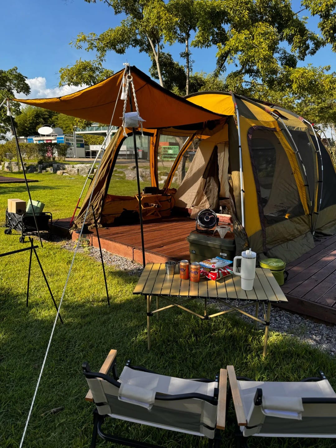 Customer photo review of Naturwide Outdoor Feldbett – Ultraleicht & Faltbar