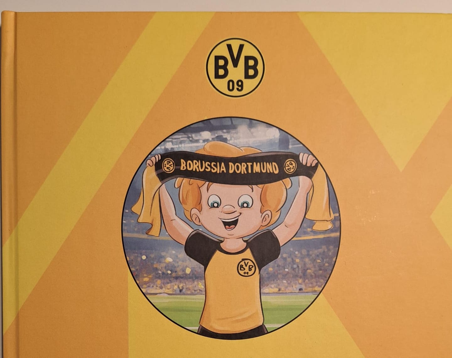 Customer photo review of BVB Personalised Book