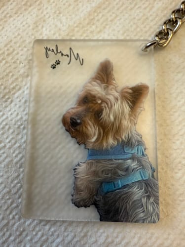 Customer photo review of Μπρελόκ με το Δικό σας Κατοικίδιο