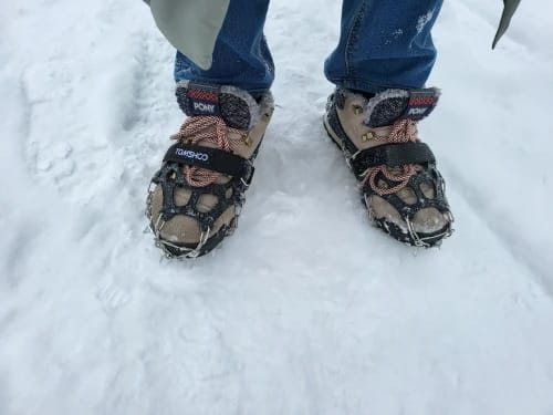 Customer photo review of Grip Spikes Ultra – Sicherer Halt auf Eis & Schnee