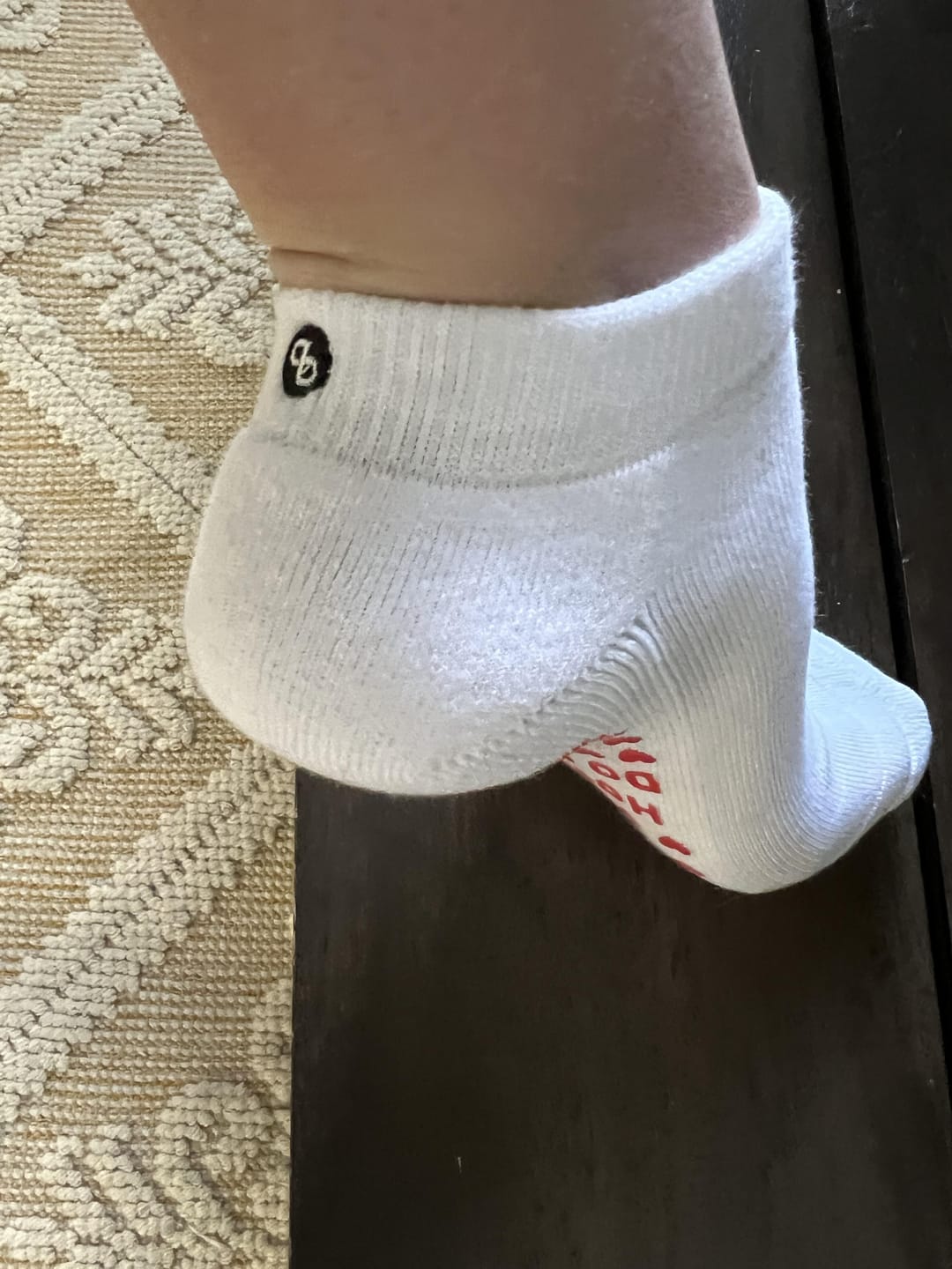 Customer photo review of Hot Girls Do Pilates Low Pilates Sock