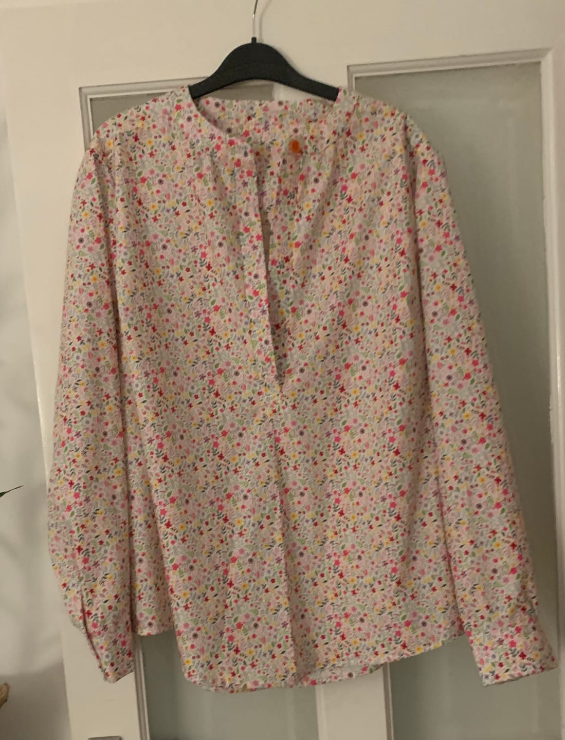 Customer photo review of Spring Floral Rose & Hubble Cotton Poplin Fabric