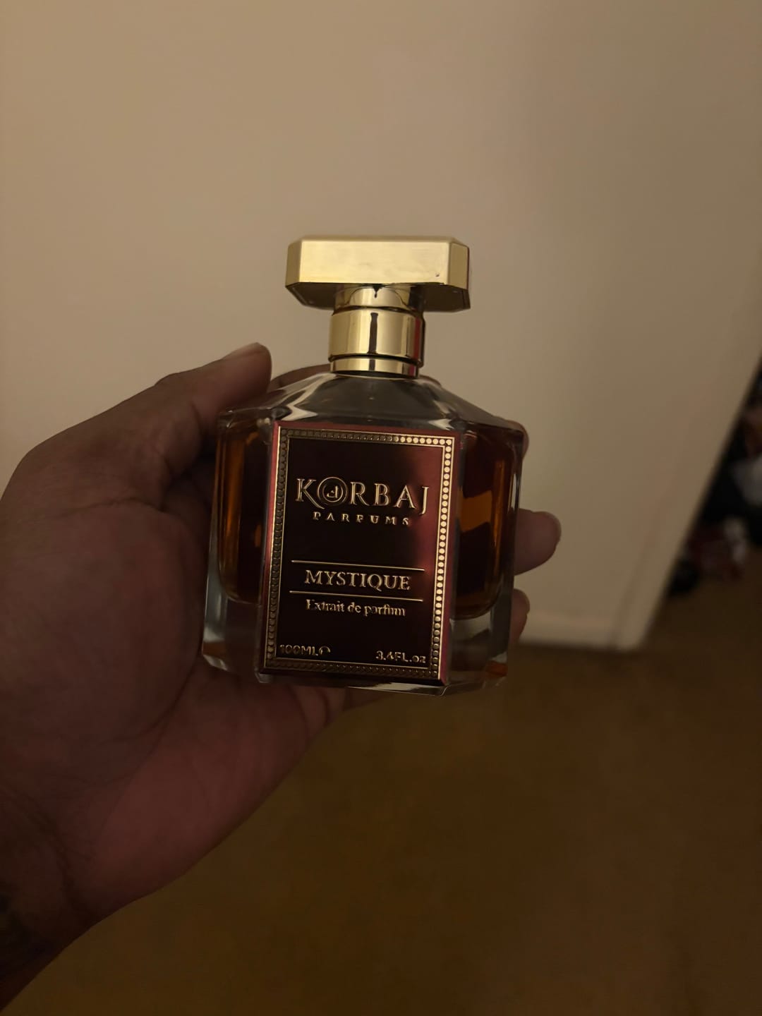 Customer photo review of MYSTIQUE 100ml