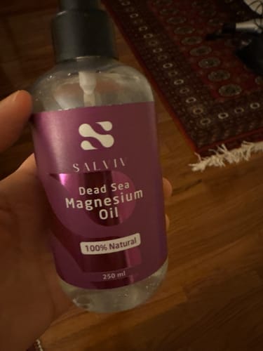 Customer photo review of Salviv Dead Sea Magnesium Oil