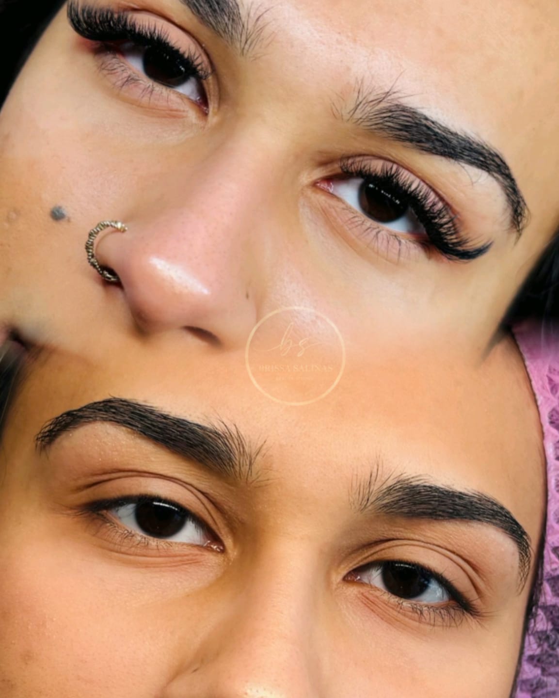 Customer photo review of Mixed W Lashes (36 rows)