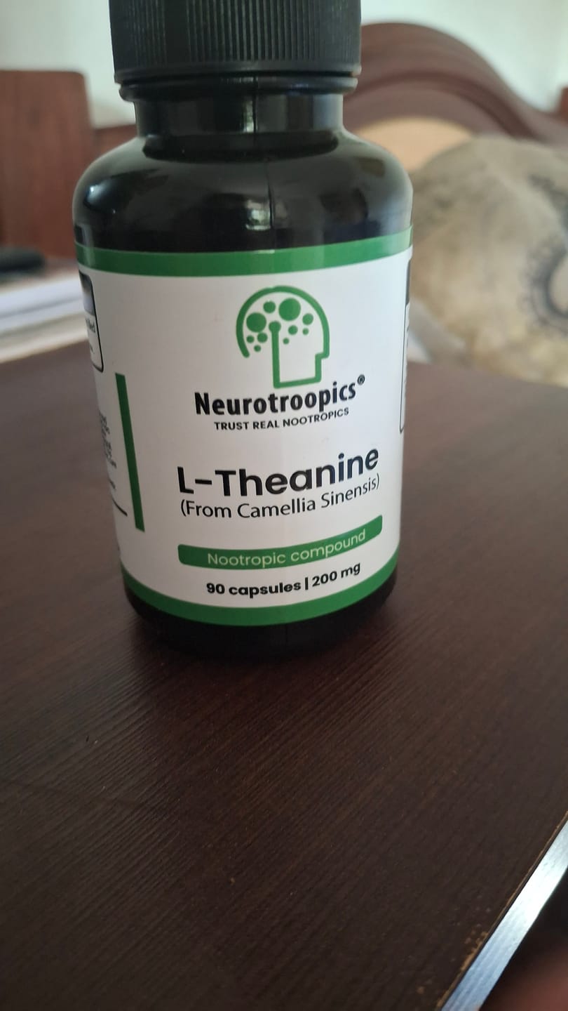 Customer photo review of L-theanine