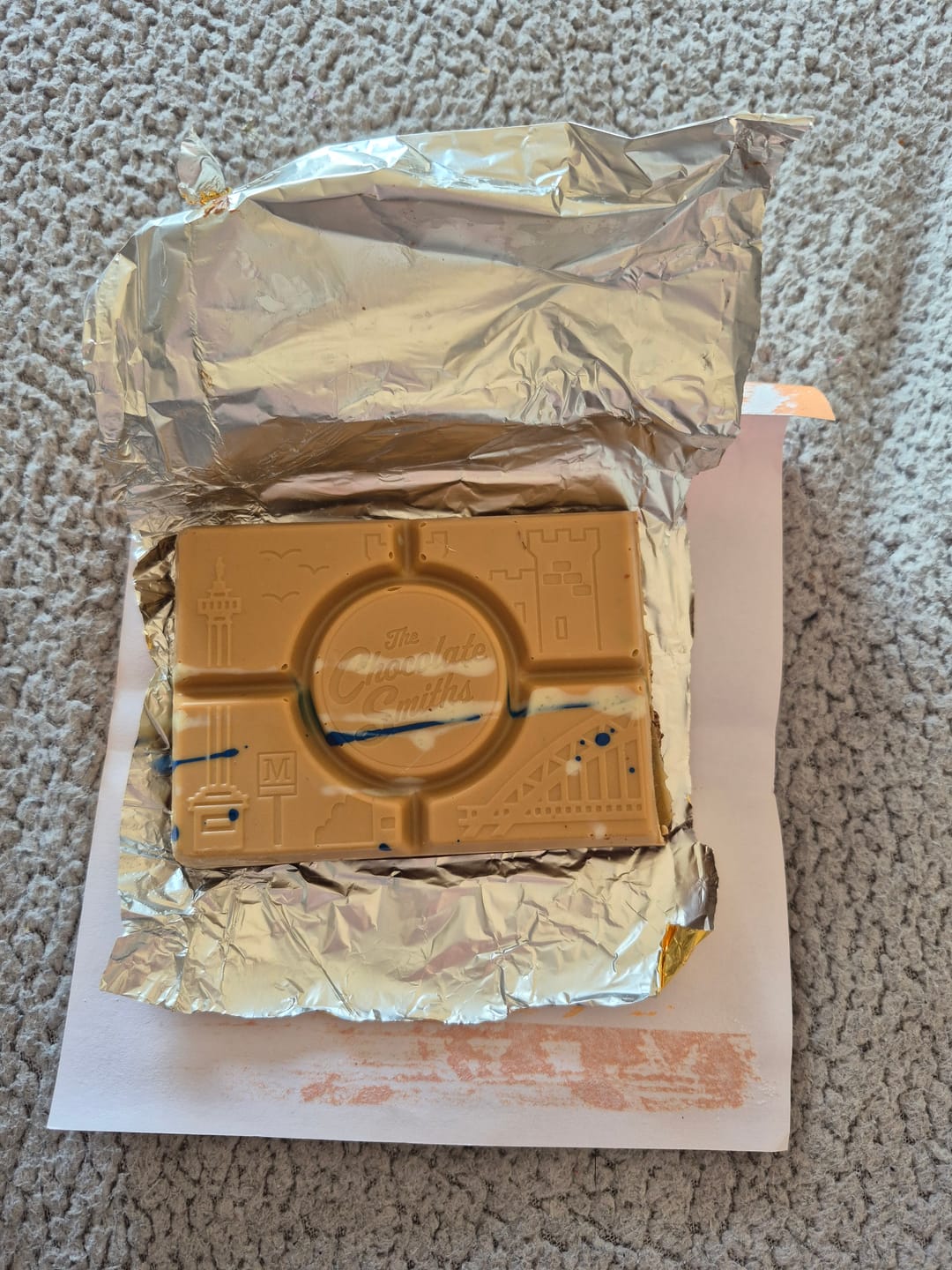 Customer photo review of Baklava Inspired What D' Yee Want Wednesday Chocolate Bar 145g