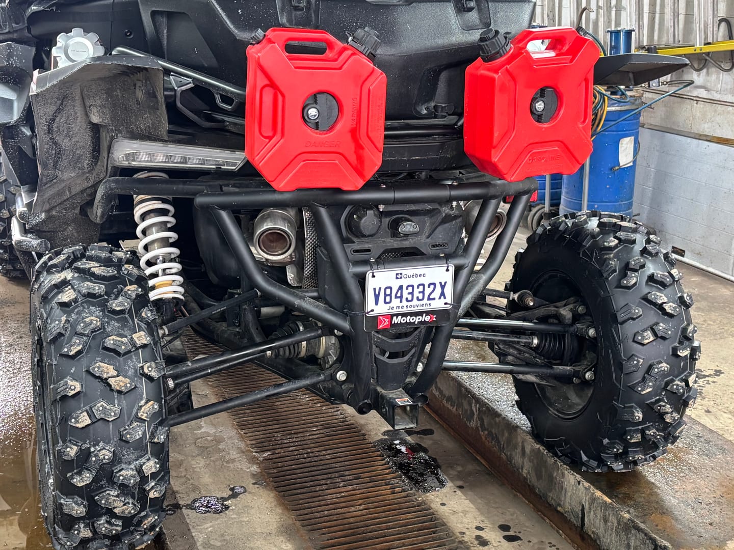 Customer photo review of Rear Bumper Brush Guard For CFMOTO ZForce 950 Accessories