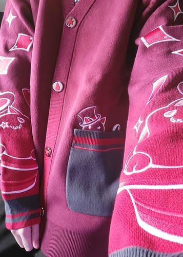 Customer photo review of Genshin Cardigan III Preorder