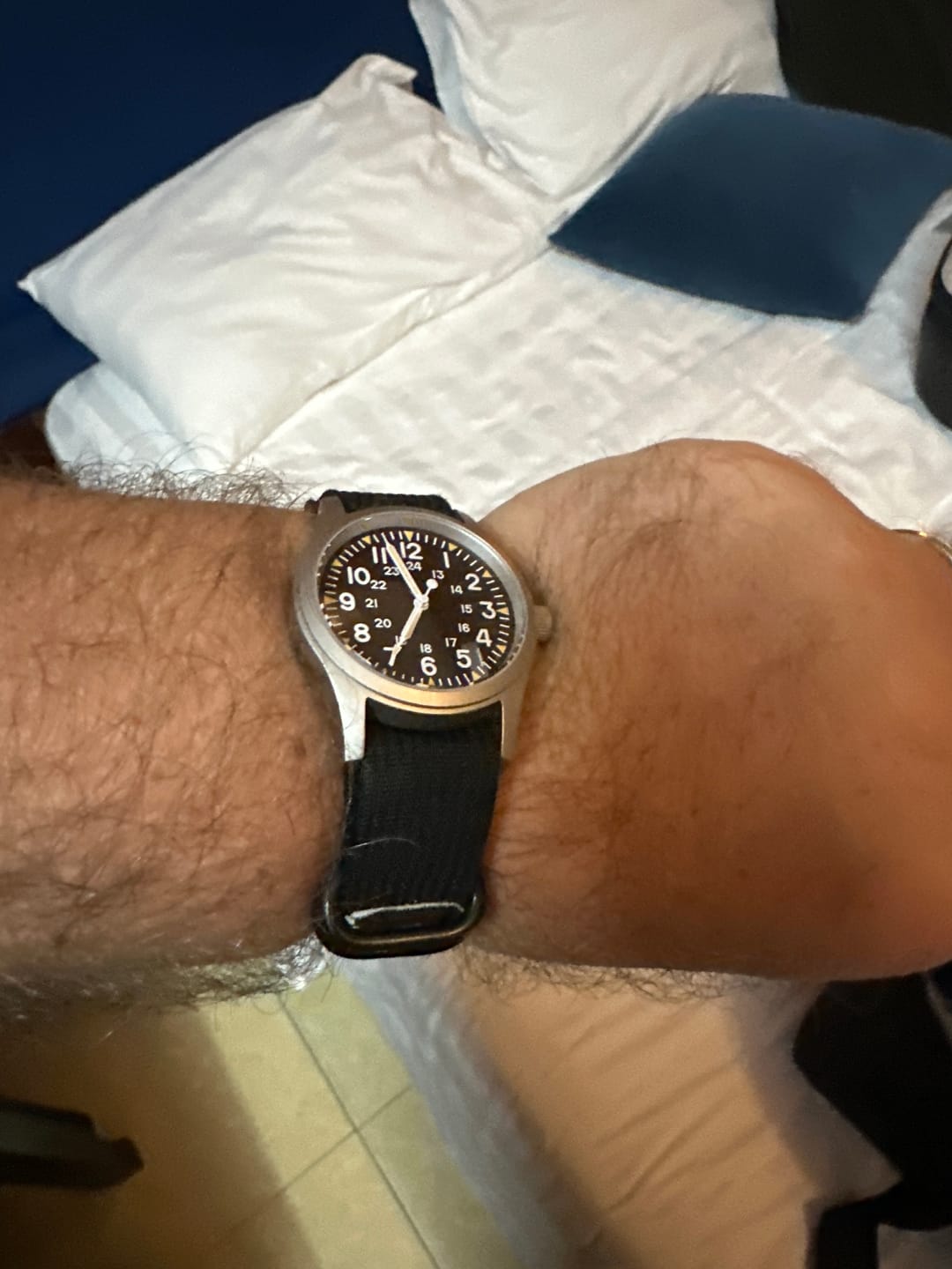 Customer photo review of The "Daily Beater" Field Watch