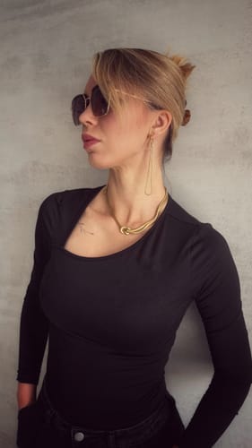 Customer photo review of Bliss Necklace