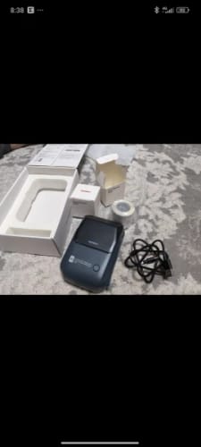 Customer photo review of B1 Inkless Thermal Label Printer, Create Professional Labels with Ease