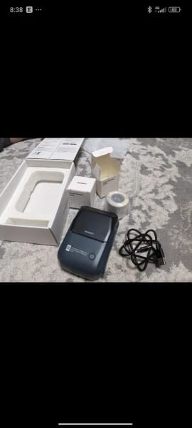Customer photo review of B1 Inkless Thermal Label Printer, Create Professional Labels with Ease
