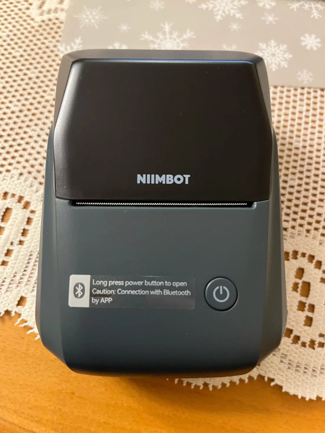 Customer photo review of B1 Inkless Thermal Label Printer, Create Professional Labels with Ease
