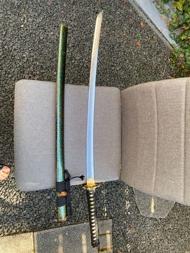 Customer photo review of yamashiro katana
