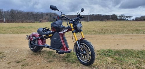 Customer photo review of City coco Mangosteen électrique M8S 2000w/4000w look chopper autonomie modulable jusqu’à 110 km
