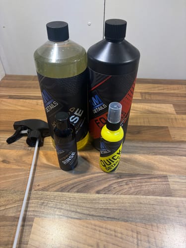 Customer photo review of AM Foam - Wax Safe Snow Foam