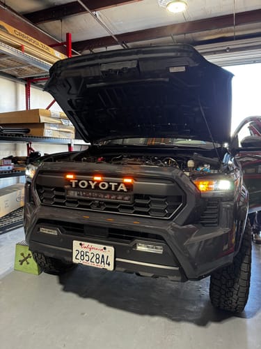Customer photo review of 2024+ TOYOTA TACOMA TRD PRO STYLE GRILLE