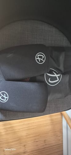 Customer photo review of Strength Shop 7mm Inferno Neoprene Elbow Sleeves - Black (Pair)