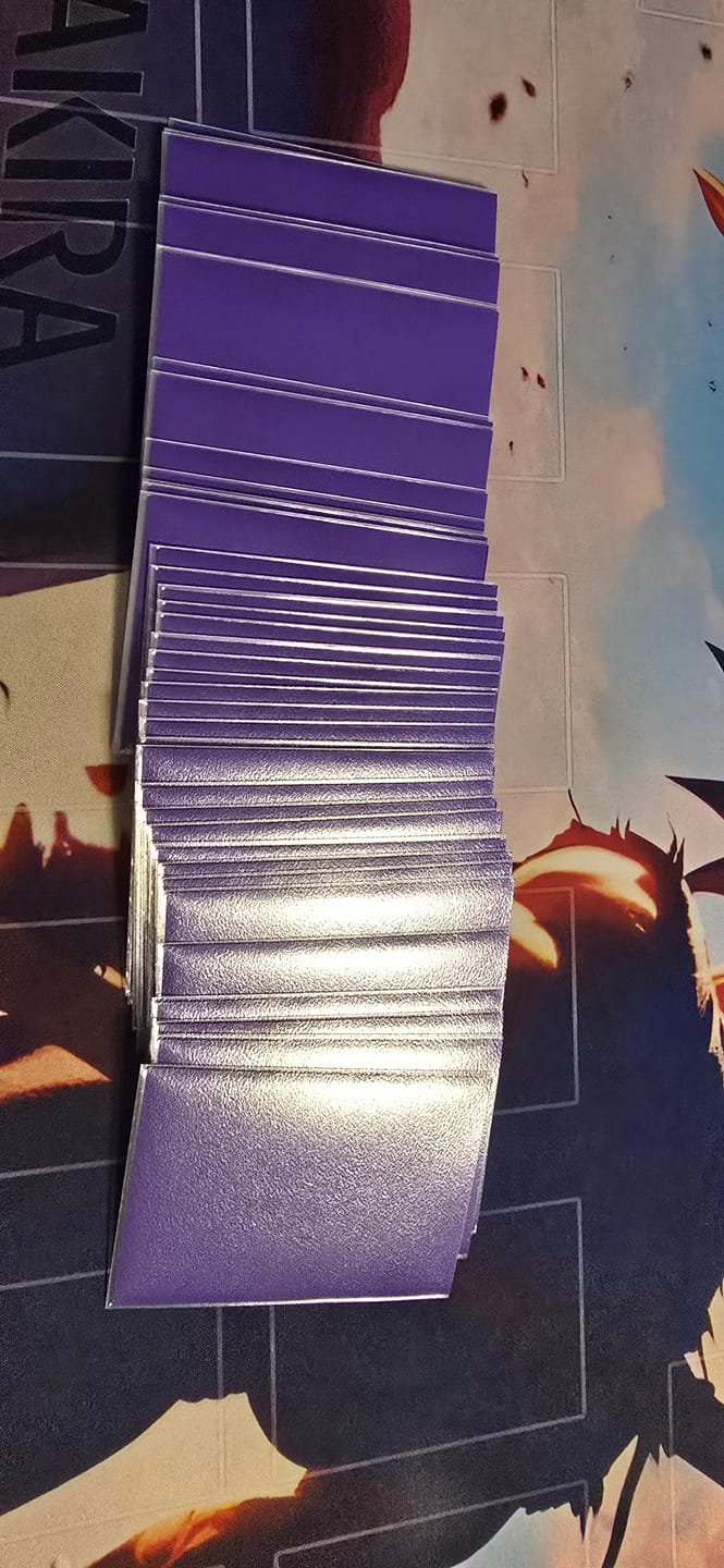 Customer photo review of Baba Sleeves Matte Oversleeves - Doublesleeves Hüllen