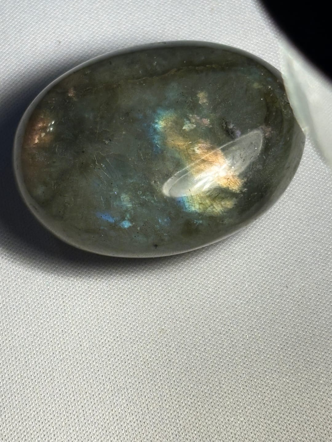 Customer photo review of Labradorite Pocket Stone