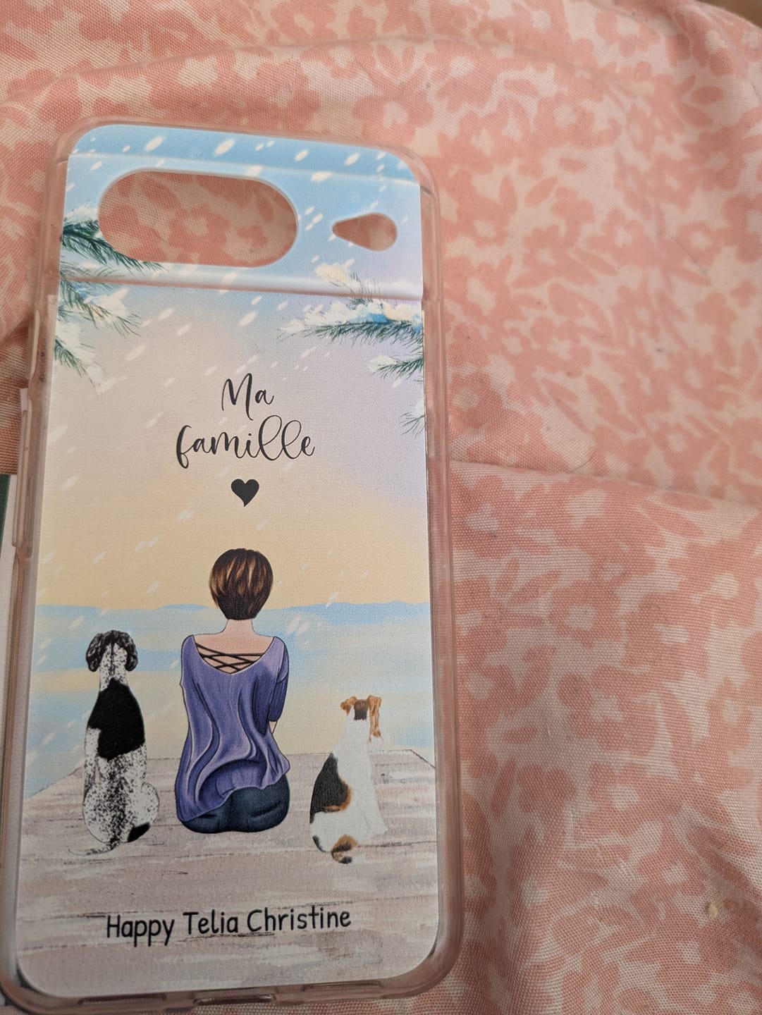 Customer photo review of Meilleurs amis - Coque de téléphone personnalisée