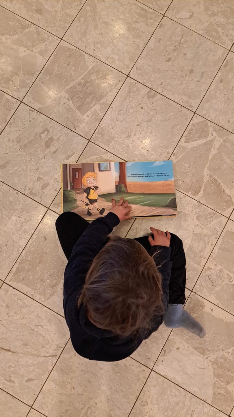 Customer photo review of BVB Personalised Book