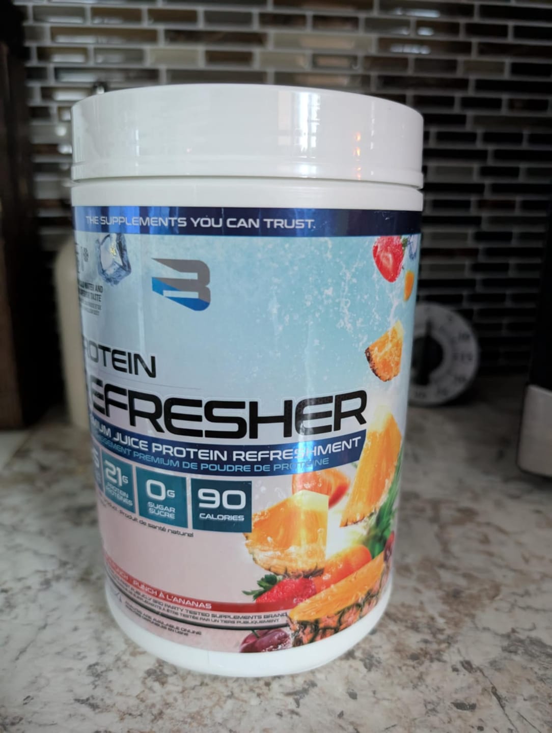 Customer photo review of Believe - Protein Refresher 656g-681g