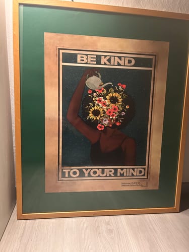 Customer photo review of Be kind to your mind
