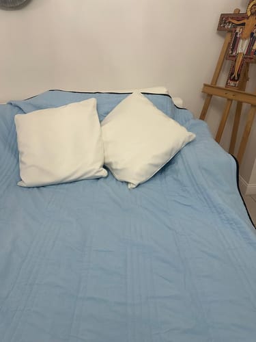 Customer photo review of NuvoDreams™ Cooling Blanket - 50% OFF + FREE SHIPPING LAST DAY PROMOTION!