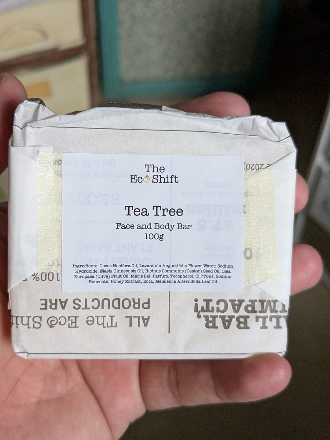 Customer photo review of Acne Control - Tea Tree Face and Body Bar