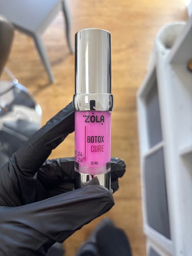 Customer photo review of Zola Cosmetics - Botox Cure 15ml