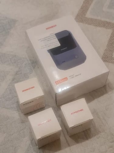 Customer photo review of B1 Inkless Thermal Label Printer, Create Professional Labels with Ease