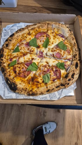 Customer photo review of Sourdough Pizza Bases