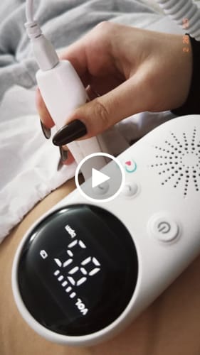 Customer video review of Fetal Doppler - Peace of Mind