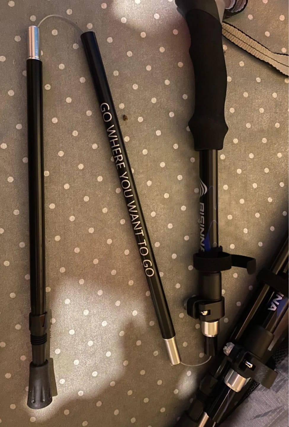 Customer photo review of TrekMaster – Ultraleichte Wanderstöcke für jedes Gelände