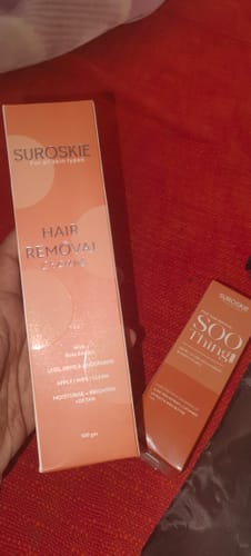 Customer photo review of Suroskie Hair Removal Kit