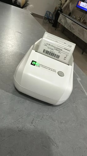 Customer photo review of B1 Inkless Thermal Label Printer, Create Professional Labels with Ease