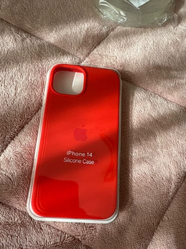 Customer photo review of iPhone Silicone Case (Red)
