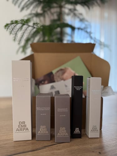 Customer photo review of Pigmentation Prevention Set