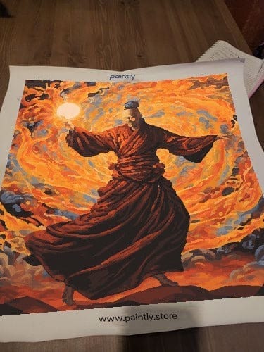 Customer photo review of Energy Bender (Paint by Numbers)