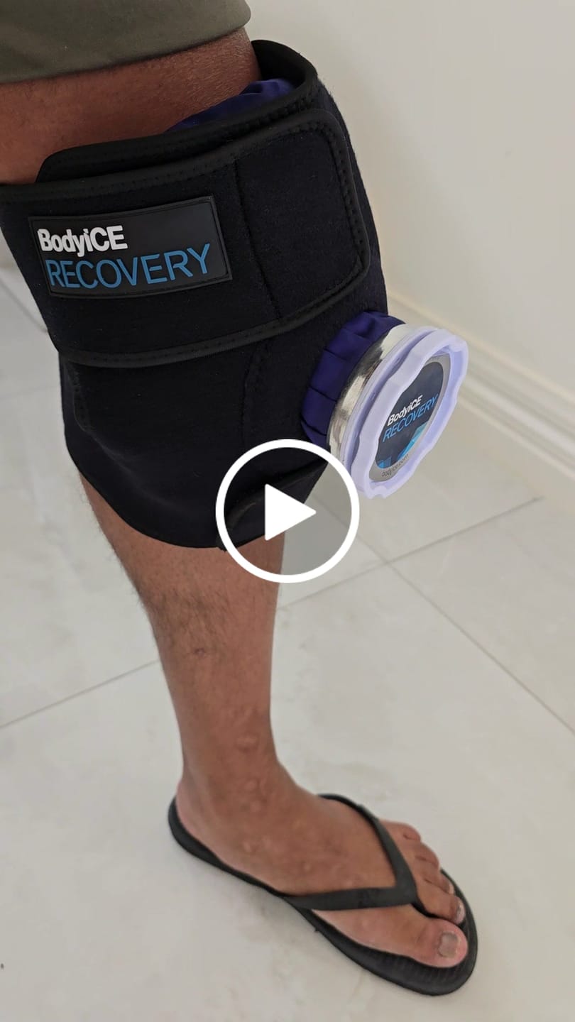 Customer video review of Medium Universal Knee Ice Pack