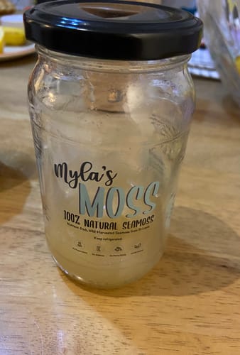 Customer photo review of MYLASMOSS SEAMOSS GEL (340ML)