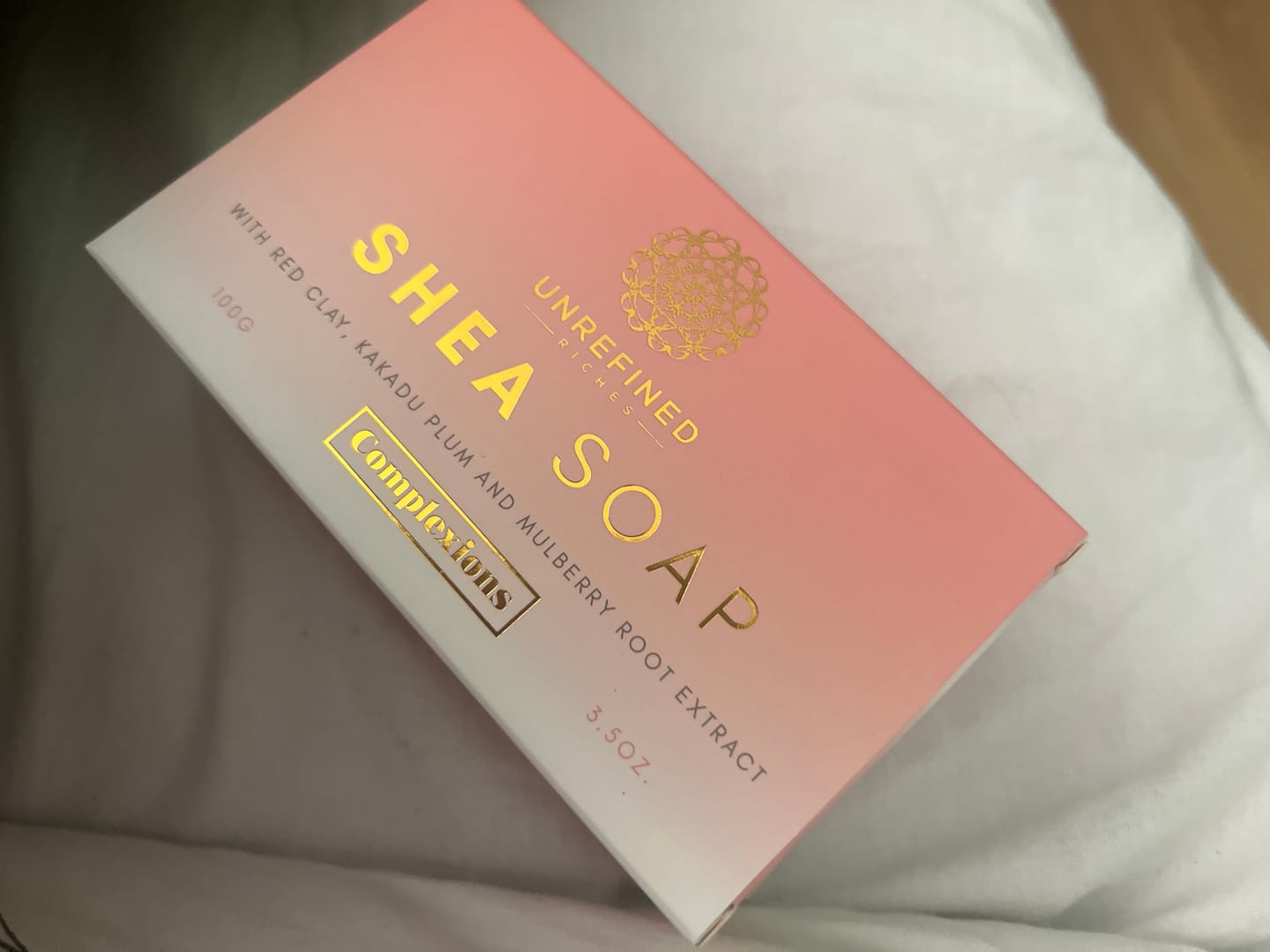 Customer photo review of SHEA SOAP