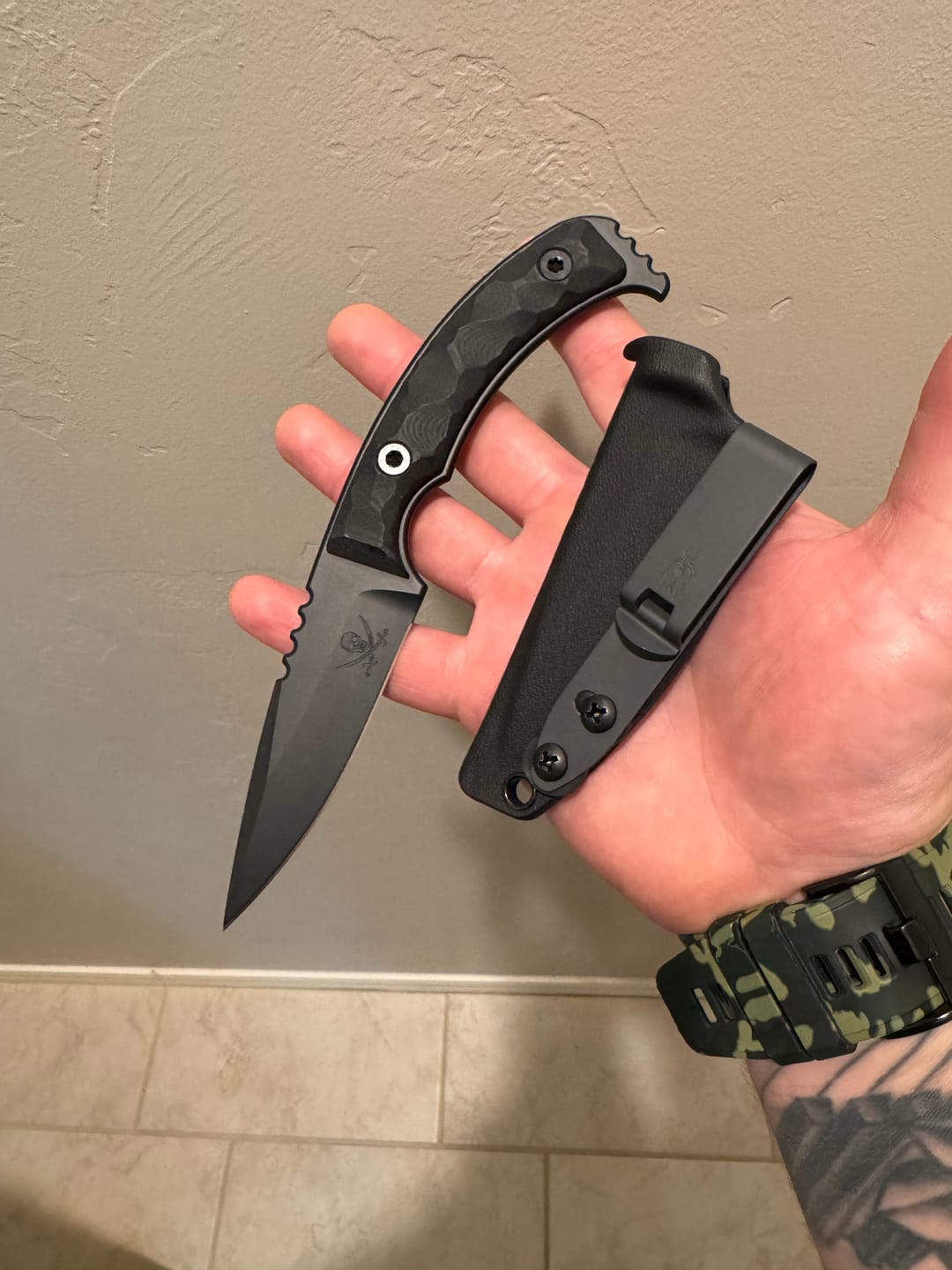 Customer photo review of SVM (Blackout) "Jolly Roger"