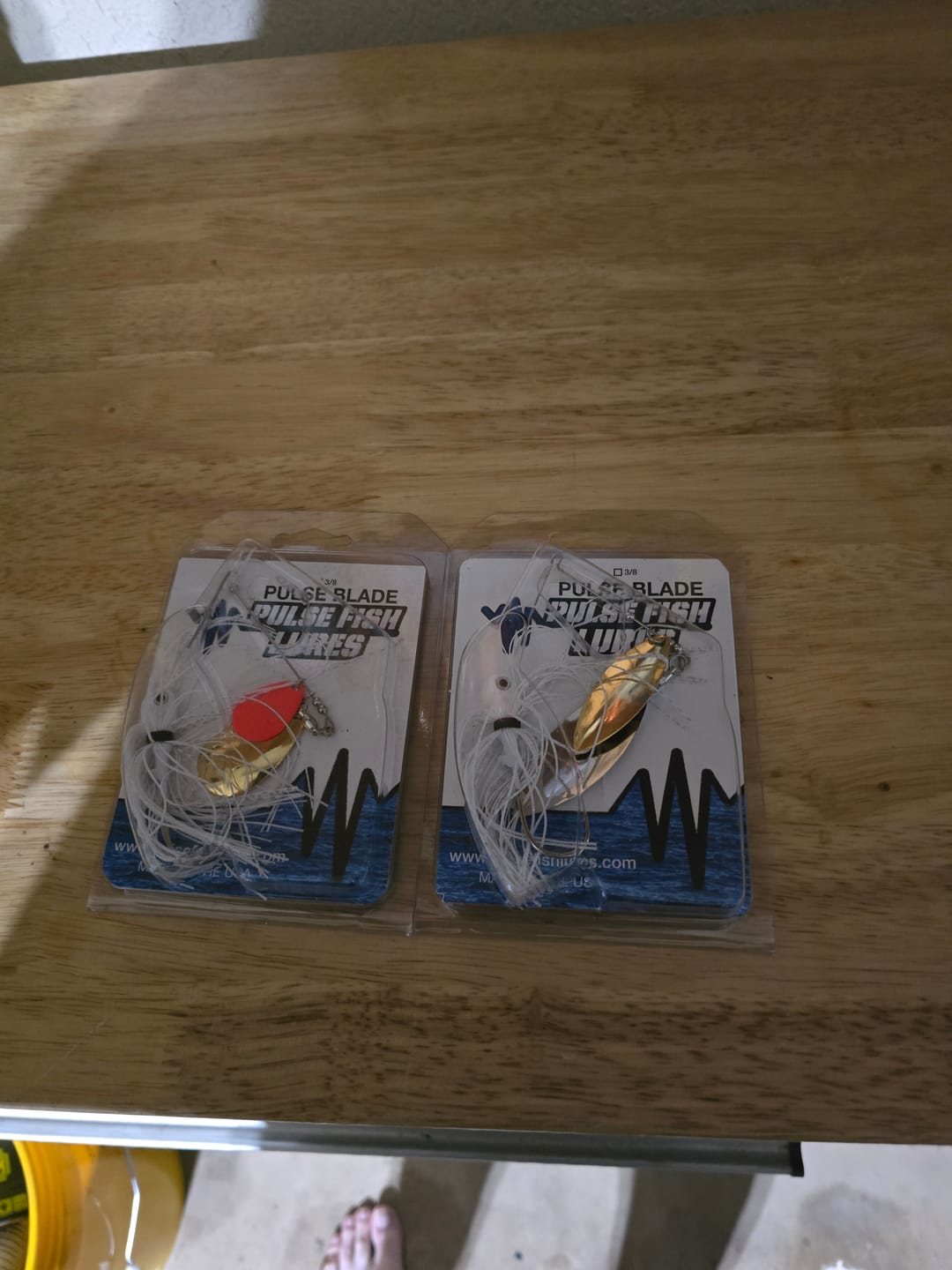 Customer photo review of Pulse Fish Lures Double Willow Pulse Blade