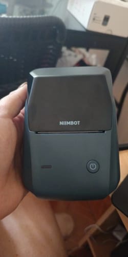 Customer photo review of B1 Inkless Thermal Label Printer, Create Professional Labels with Ease