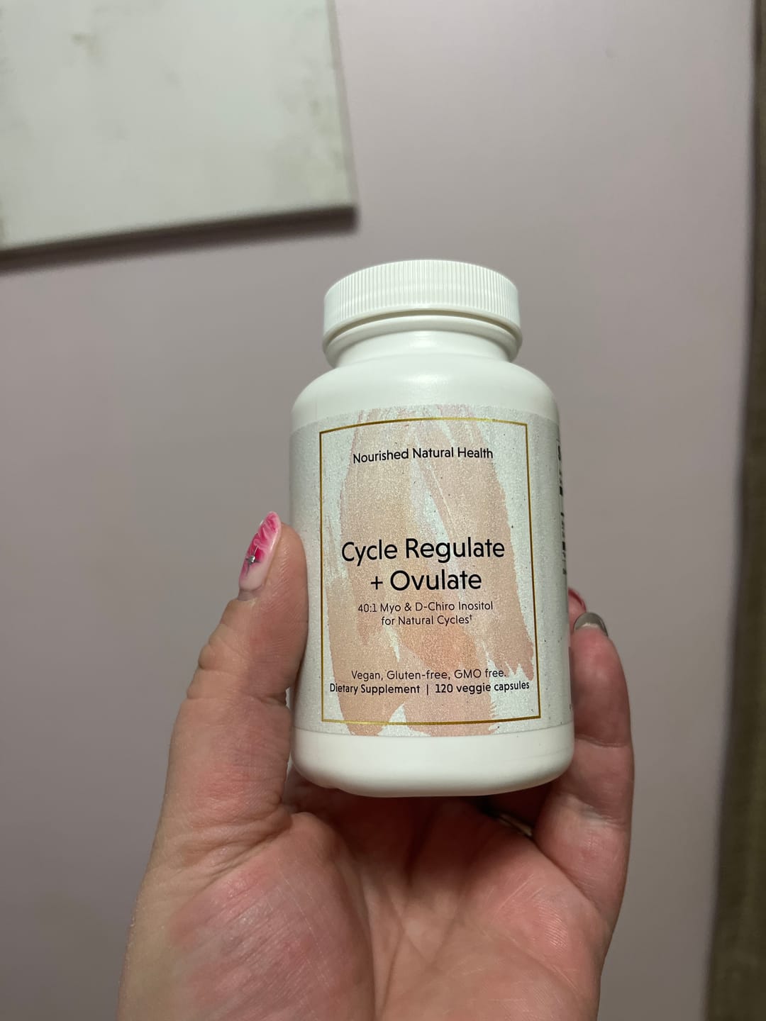 Customer photo review of Cycle Regulate - 40:1 Inositol Blend